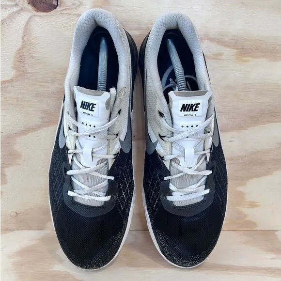 Nike - Metcon 3 - Training Shoes - Black/White - Men's - 11.5 - 852928-005