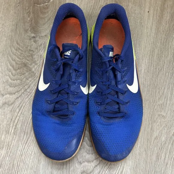 Nike Metcon 4 Men’s 10 Shoes Blue Green Cross Training Gym Sneakers AH7453-701