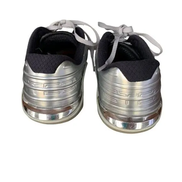 Nike Metcon 6 Premium Metallic Silver Training Shoes Sz 7