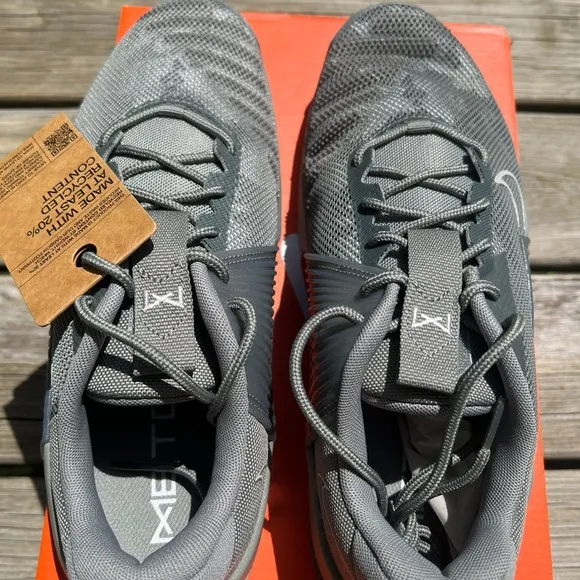 Nike Metcon 9 AMP Dark Stucco Camo White Gym Training  CrossFit Shoes Sz 10.5 🔥