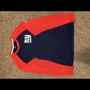 Nike New York Giants Dri-Fit Raglan Crew Longsleeve Sweater
