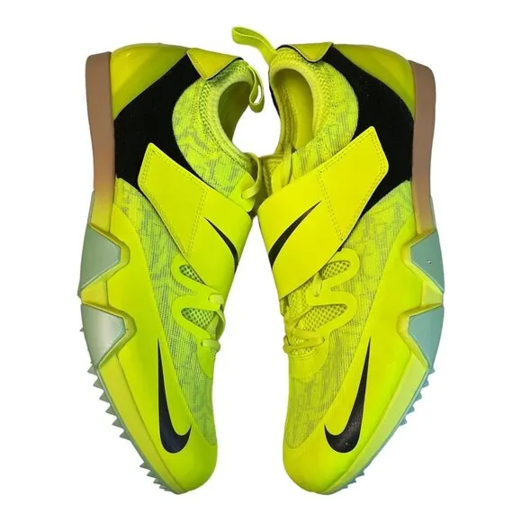 Nike Pole Vault Elite Volt Mint Foam Black Men's Size 12 DR9926-700 NEW