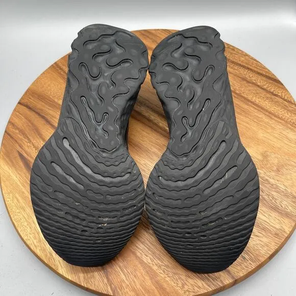 Nike React Infinity Run Shoes Mens Size 11 Triple Black Running Comfort Sneakers