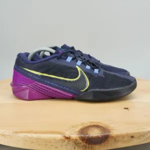 Nike React Metcon Turbo Womens Size 7 Shoes Cross Training Sneakers Blue Purple