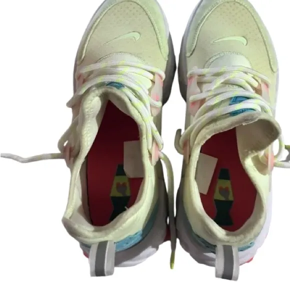 Nike React Presto Barely Volt Hyper Crimson Running Shoes