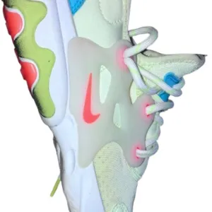 Nike React Presto Barely Volt Hyper Crimson Running Shoes