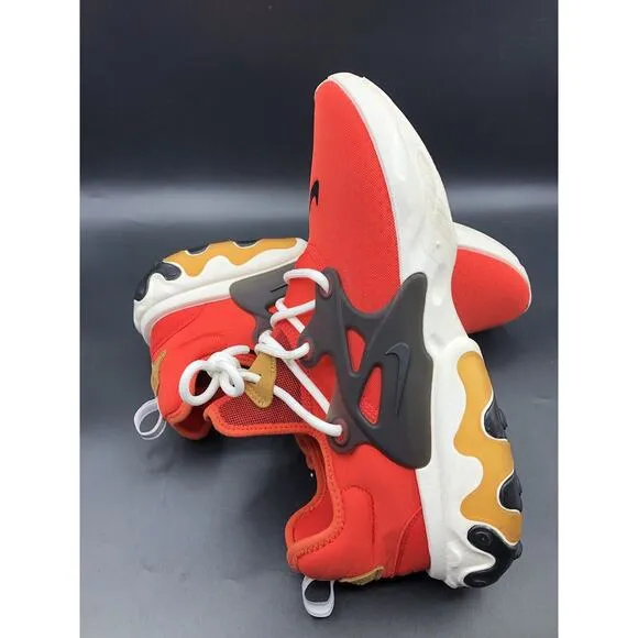 Nike React Presto Tomato Tornado Habanero Red Mens 11 Running Shoes AV2605-600