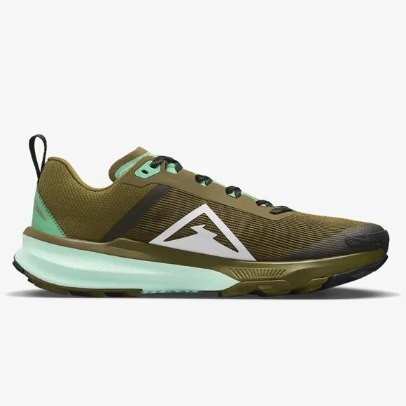 Nike React Terra Kiger 9 Mens Trail Running Shoes Olive Spring Green 12