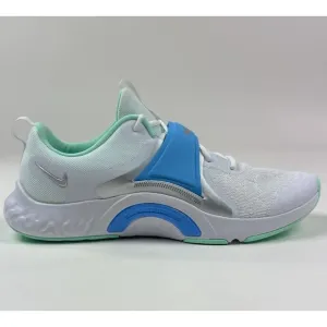 Nike Renew In-Season TR 12 Womens Size 12 White Blue Training Shoes DD9301-100