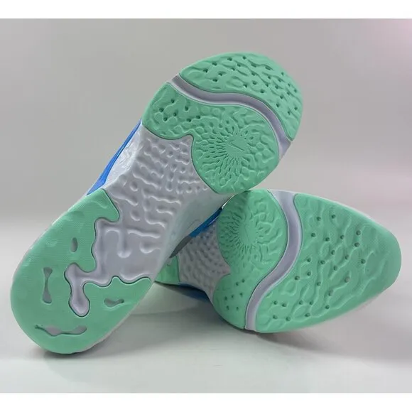 Nike Renew In-Season TR 12 Womens Size 12 White Blue Training Shoes DD9301-100