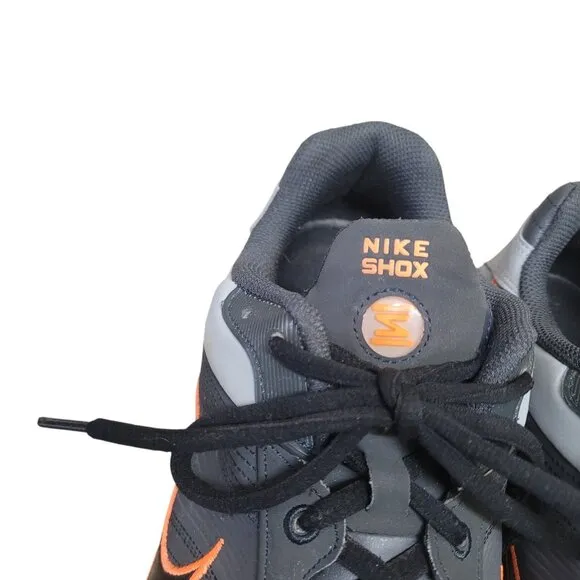 Nike Shox Turbo 2009 Grey Orange 325183-006 Running Shoes Men Size 9.5 RARE