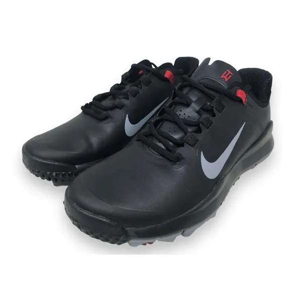 Nike TW 13' Tiger Woods Mens Golf Shoes Black/Stealth-Varsity Red DR5752 016 NEW