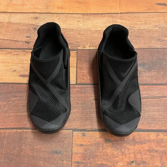 Nike Unisex Go Flyease &quot;Triple Black&quot; Easy On/Off Shoes