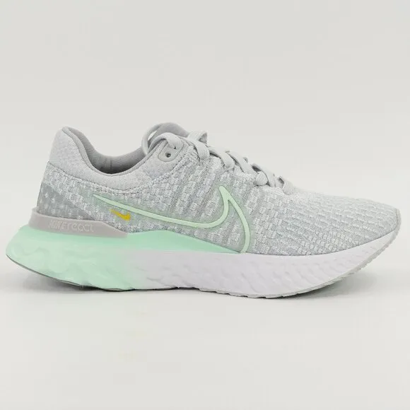 Nike Women's React Infinity Run Flyknit 3 'Pure Platinum Mint Foam' DD3024-007