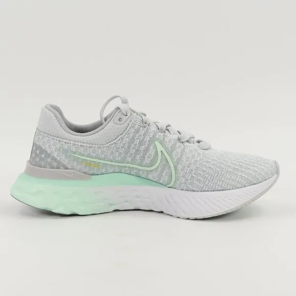 Nike Women's React Infinity Run Flyknit 3 'Pure Platinum Mint Foam' DD3024-007