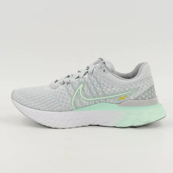 Nike Women's React Infinity Run Flyknit 3 'Pure Platinum Mint Foam' DD3024-007