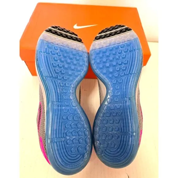 NIKE ZOOM ALL OUT LOW 2 MEN SIZE 12 GUNSMOKE PINK BLAST NEW COMORT RUN N…