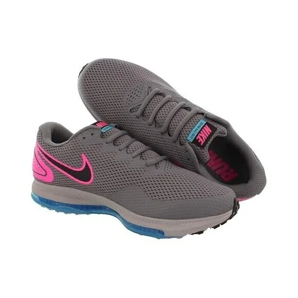 NIKE ZOOM ALL OUT LOW 2 MEN SIZE 12 GUNSMOKE PINK BLAST NEW COMORT RUN N…