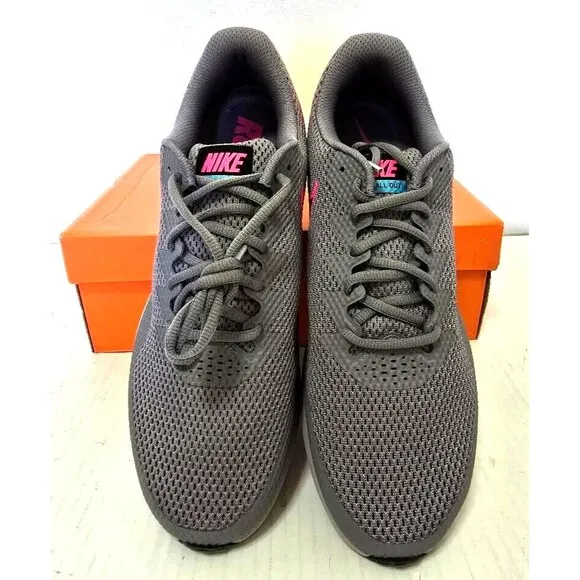 NIKE ZOOM ALL OUT LOW 2 MEN SIZE 12 GUNSMOKE PINK BLAST NEW COMORT RUN N…