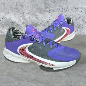 Nike Zoom Freak 4 Action Grape/Pinksicle Basketball Shoes DO9680-500 Size 6.5