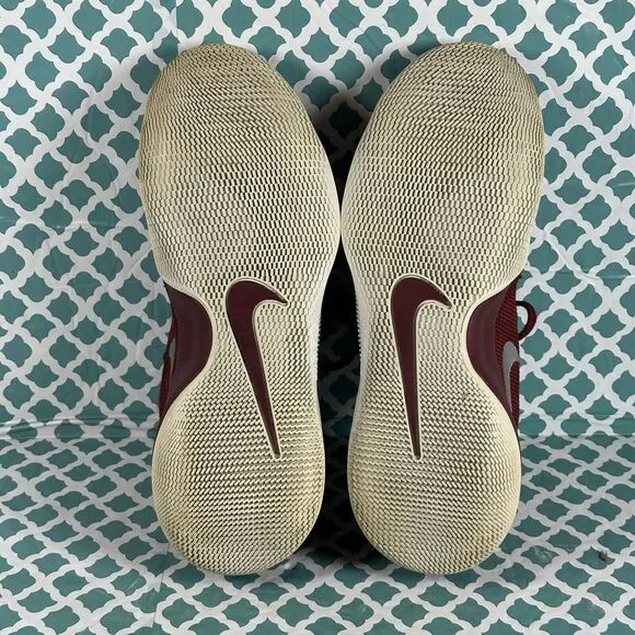 Nike Zoom Hypershift Men’s Size 11 Basketball Shoes 856488-662 Burgundy white