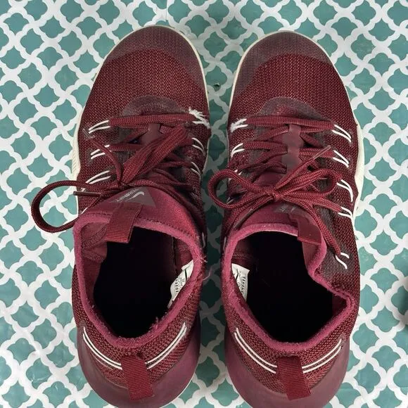 Nike Zoom Hypershift Men’s Size 11 Basketball Shoes 856488-662 Burgundy white