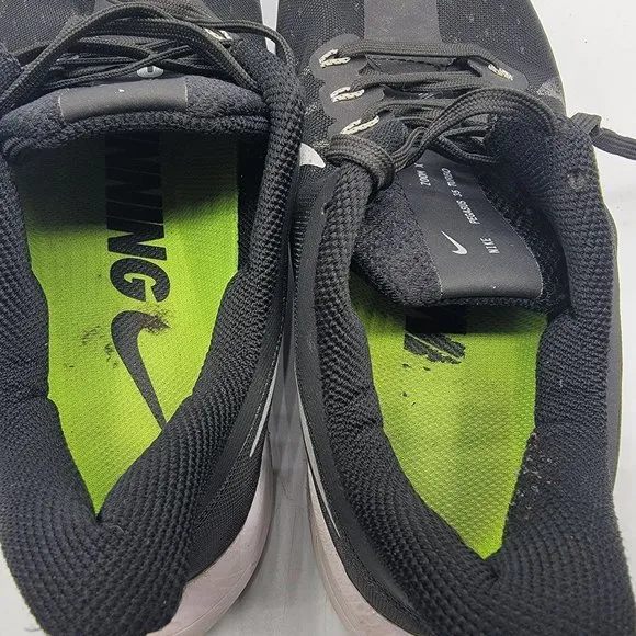 Nike Zoom Pegasus 35 Turbo Running Shoes Black AJ4114-001 Mens Size 10