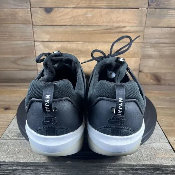 Nike Zoom Nyjah 3 SB Mens Size US 13 Black Lace Up Athletic Shoes Sneakers