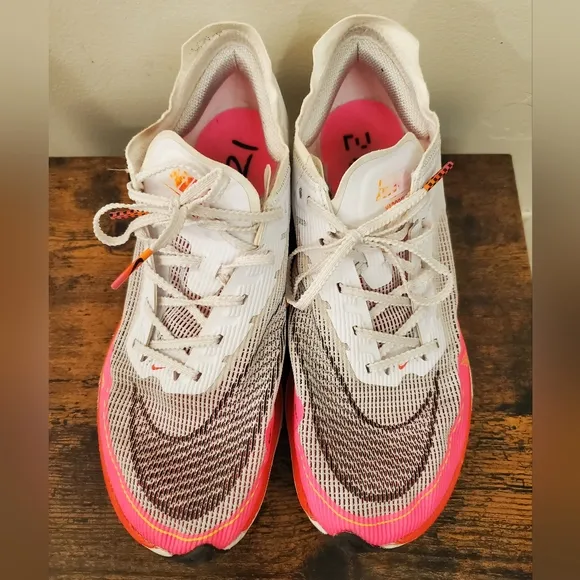 Nike ZoomX Vaporfly Next %2 Rawdacious Running Shoes Womens Size 8.5