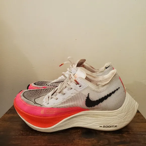 Nike ZoomX Vaporfly Next %2 Rawdacious Running Shoes Womens Size 8.5