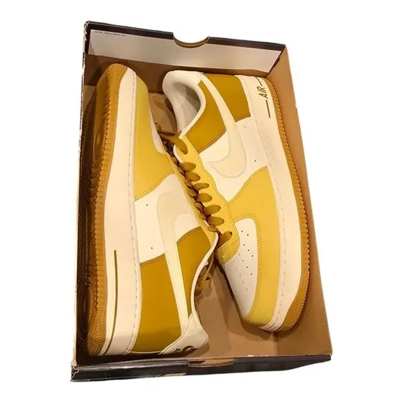 Nike Men’s Air Force 1 '07 Training Size 7.5 Bronzine / Coconut Milk FZ4034-716