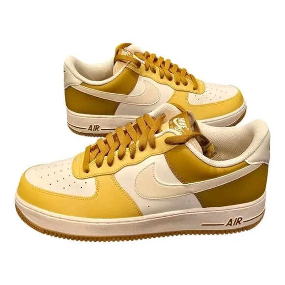 Nike Men’s Air Force 1 '07 Training Size 7.5 Bronzine / Coconut Milk FZ4034-716