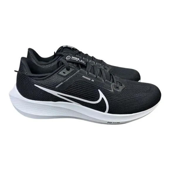 Nike Pegasus 40 Men's Size 15 Black White Running Shoes DV3853-001