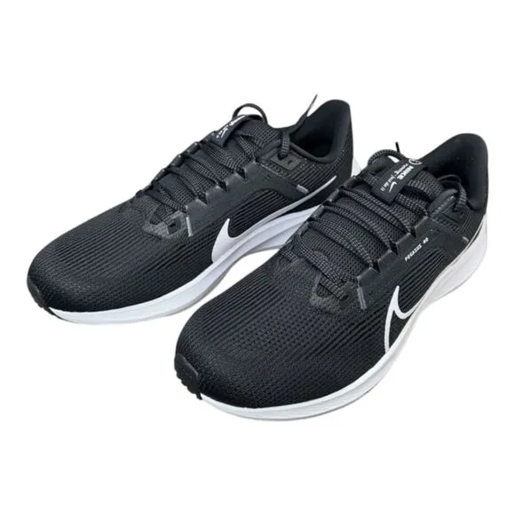 Nike Pegasus 40 Men's Size 15 Black White Running Shoes DV3853-001