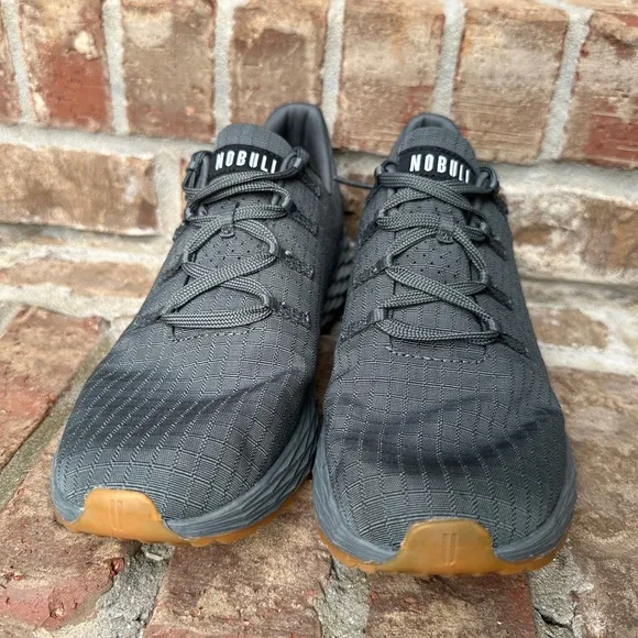 NoBull Allday Ripstop Running Workout Sneakers, Green Slate, Size W 8.5, M 7