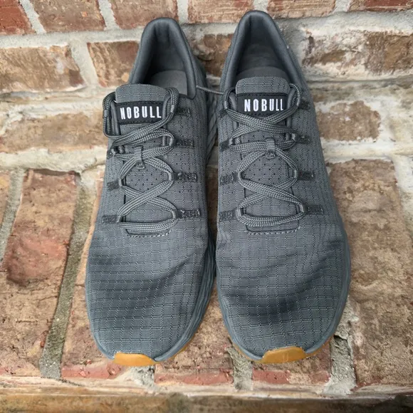 NoBull Allday Ripstop Running Workout Sneakers, Green Slate, Size W 8.5, M 7