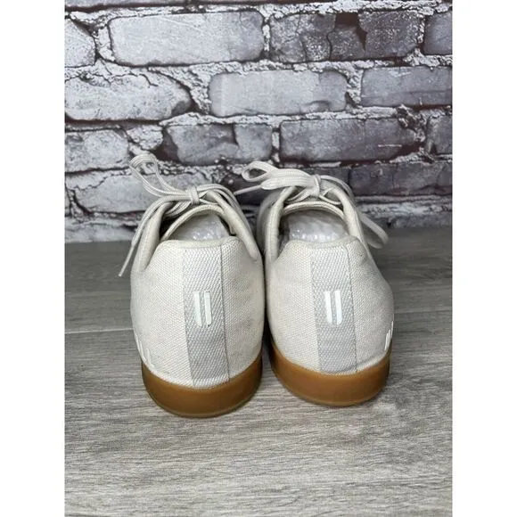 NoBull Ivory Canvas Trainer Training Lace Up Shoes Sneakers Men’s Sz 11M US/45EU