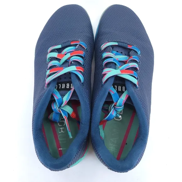 NoBull Navy Heather Unisex Men’s 7.5 Women’s 9 SuperFabric Training Shoes