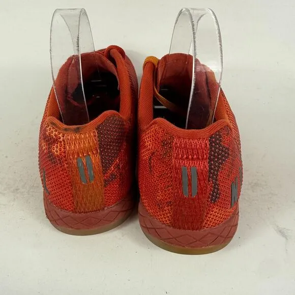 NoBull Outwork Project Trainer Sneakers Men's 8 Red Camouflage Lace-Up Shoes