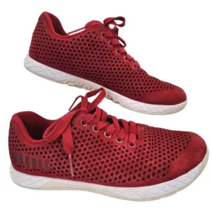 NOBULL PROJECT Red Suede Trainer Crossfit Training Shoes 8.5
