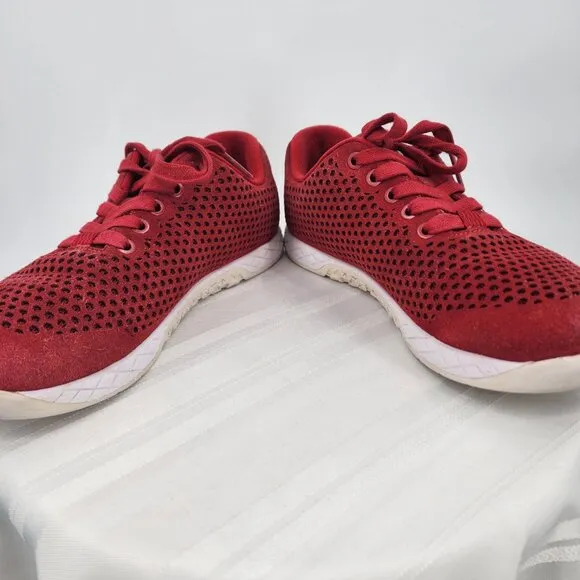 NOBULL PROJECT Red Suede Trainer Crossfit Training Shoes 8.5