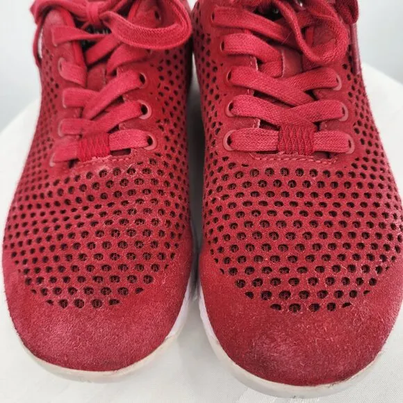 NOBULL PROJECT Red Suede Trainer Crossfit Training Shoes 8.5