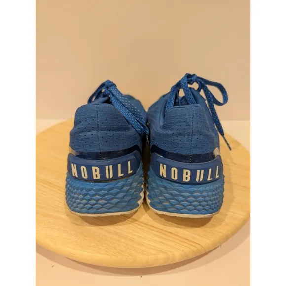 NoBull Ripstop Runner Blue Gum Soles Running Shoes Sneakers Mens Size 12.5