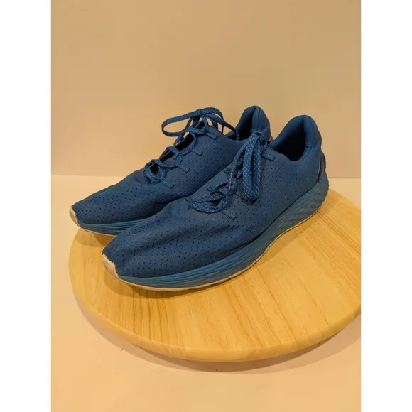 NoBull Ripstop Runner Blue Gum Soles Running Shoes Sneakers Mens Size 12.5