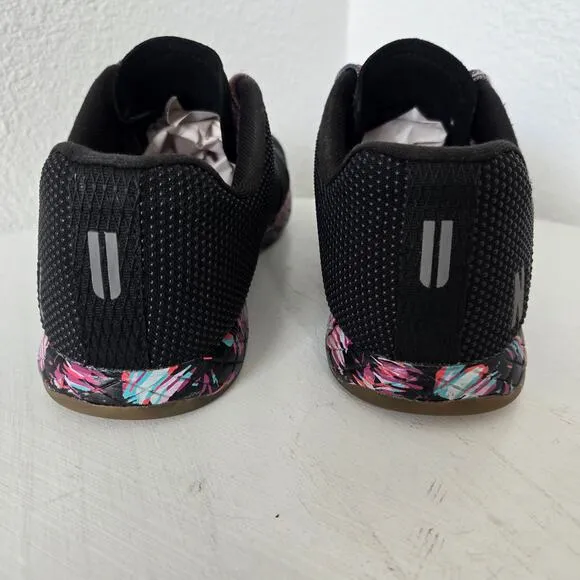 NOBULL Women's Black &quot;Midnight Palm&quot; Outwork Training Shoes Sneakers Size 9