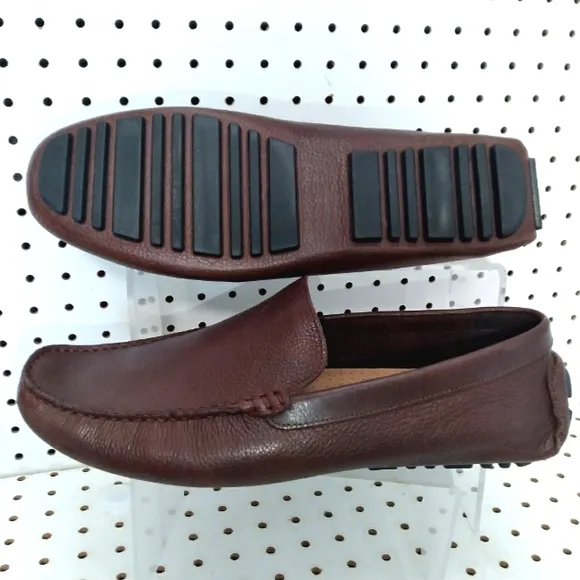 NORDSTROM Brown Men's Shoes Loafers  and Slip OnS Comfort Leather Upper &amp; Lining