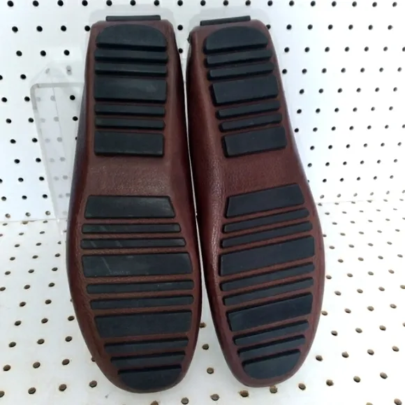 NORDSTROM Brown Men's Shoes Loafers  and Slip OnS Comfort Leather Upper &amp; Lining