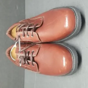 Nunn Bush Brown Leather Oxford Shoes Comfort Gel