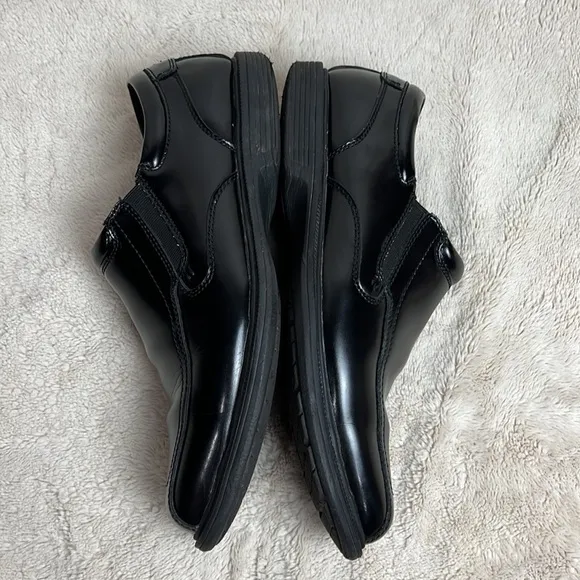 Nunn Bush Kore Black Bleeker Street Bike Toe Slip On Men’s Shoes - Size 11 Wide