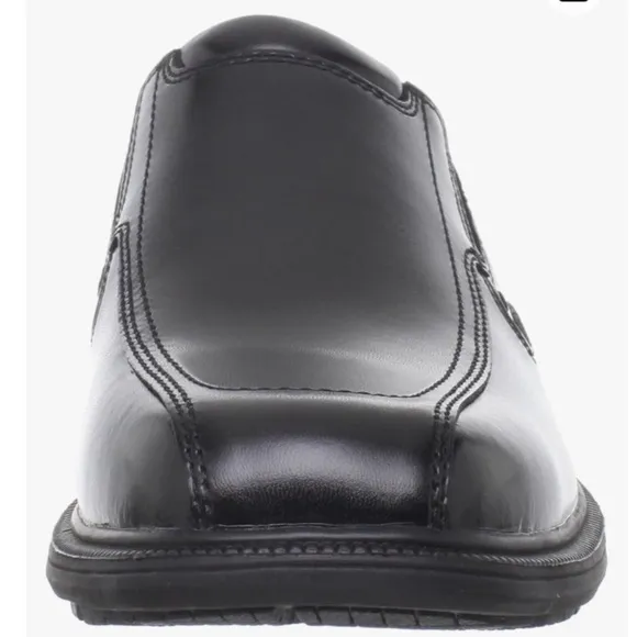 Nunn Bush Kore Black Bleeker Street Bike Toe Slip On Men’s Shoes - Size 11 Wide